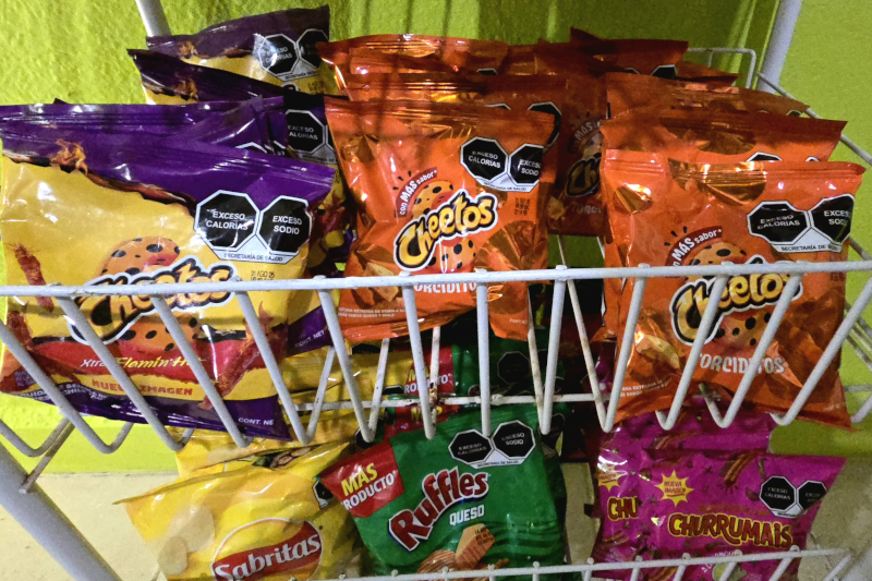 Snacks incluidos